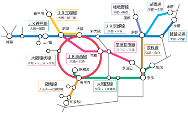 終電繰り上げで新快速も減便で計48本削減へ Jr西日本大阪近郊各線ダイヤ改正 21年3月予定 鉄道時刻表ニュース